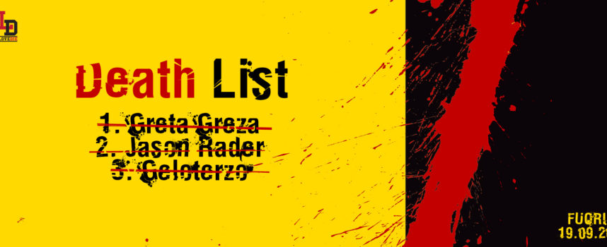 “Death List” il nuovo singolo di Greta Greza, Jason Rader e Geloterzo