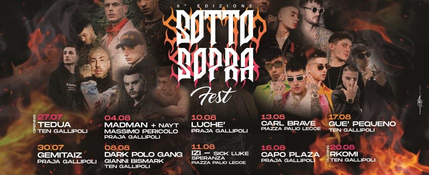 Sottosopra Fest: il festival hip hop pugliese inizia tra un mese