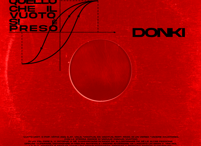 “Tutto quello che il vuoto si è preso” è il nuovo EP di Donki