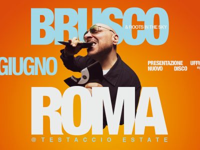 Brusco presenta il nuovo album “Croccante” sul palco di Testaccio Estate