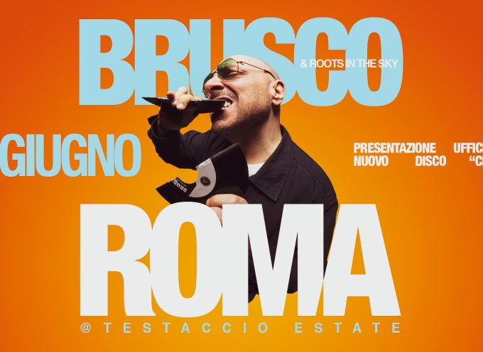Brusco presenta il nuovo album “Croccante” sul palco di Testaccio Estate