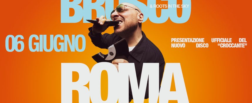 Brusco presenta il nuovo album “Croccante” sul palco di Testaccio Estate