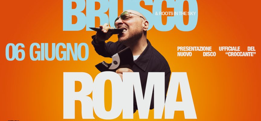 Brusco presenta il nuovo album “Croccante” sul palco di Testaccio Estate