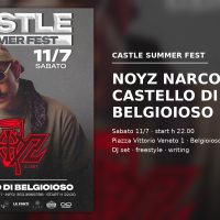 Noyz Narcos porta l’hip hop al Castello di Belgioioso: domani il Castle Summer Fest 2026